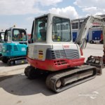 PRENAJMEM POUZITY MINIBAGER TAKEUCHI TB250, hmotnost 4970 kg