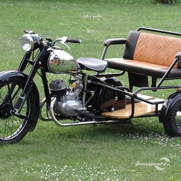 Na prenájom - Motocykel ČZ 150 Rikša