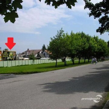 Billboard na prenájom - Veľký Meder