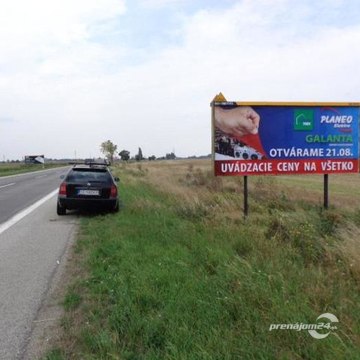 Billboard na prenájom - Sládkovičovo