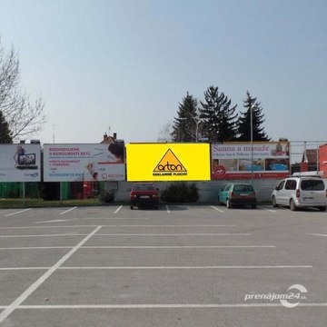 Billboard na prenájom - Šamorín