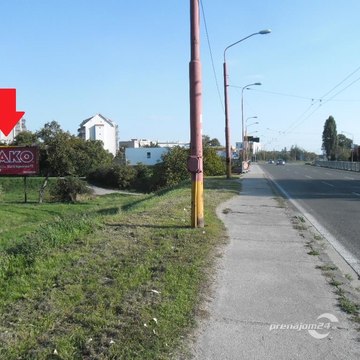 Billboard na prenájom - Vrakuňa