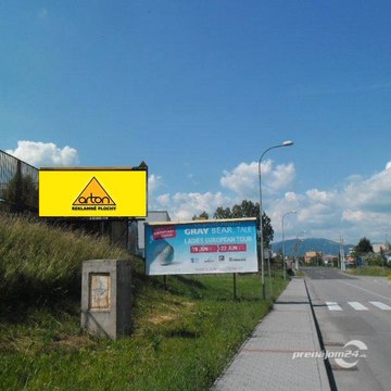 Billboard na prenájom - Banská Bystrica