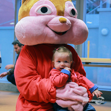 Rozprávkový maskot Chipmunk na prenájom