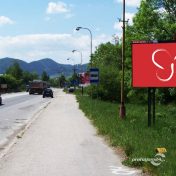 Billboard v Kysuckom Novom Meste na prenájom