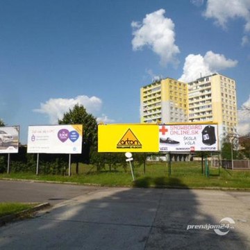 Billboard na prenájom - Levice