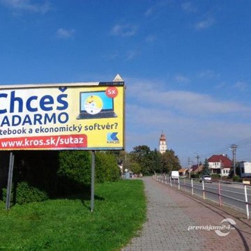 Billboard na prenájom - Považany