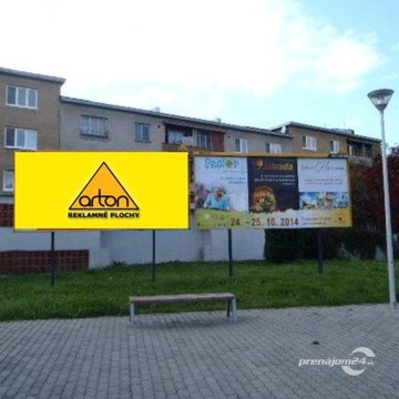 Billboard na prenájom - Bánovce nad Bebravou