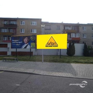 Billboard na prenájom - Bánovce nad Bebravou