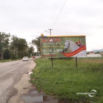 Billboard na prenájom - Žabokreky n.Nitrou