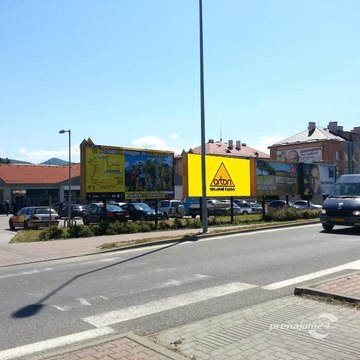 Billboard na prenájom - Púchov