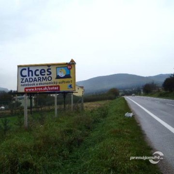 Billboard na prenájom - Mníchova Lehota