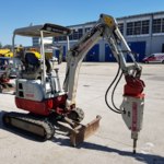 PRENAJMEM POUZIT Y MINIBAGER TAKEUCHI TB215R - 1680 kg