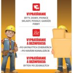 Vypratavanie, upratovanie dezinfekcia specializovane sluzby