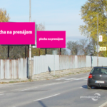 Billboardy v obci Banka na prenájom