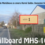 Prenajmeme Billboard Matúškovo - GA
