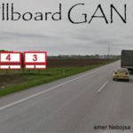 Prenajmeme billboard pri Galante smer obec Nebojsa