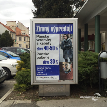 Citylight v Pieštanoch na prenájom