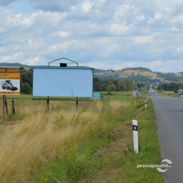 Billboard na prenájom pri obci Korytárky