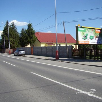 Billboard na prenájom - Veľký Meder