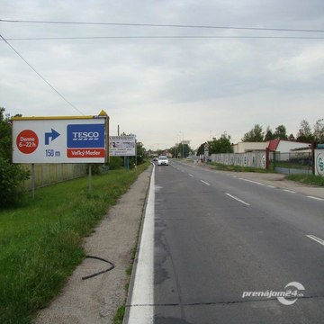 Billboard na prenájom - Veľký Meder