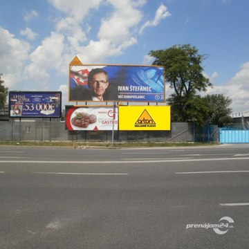 Billboard na prenájom - Ružinov