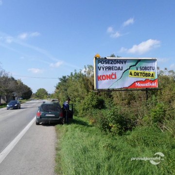 Billboard na prenájom - Bernolákovo