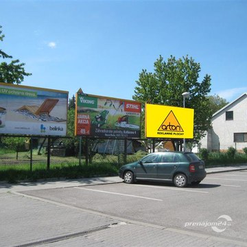 Billboard na prenájom - Žarnovica