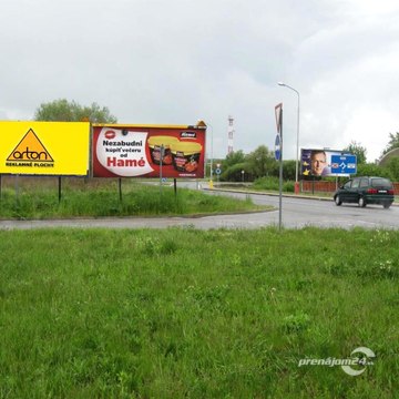 Billboard na prenájom - Rimavská Sobota