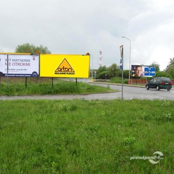 Billboard na prenájom - Rimavská Sobota