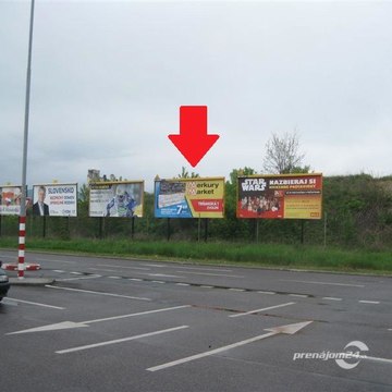 Billboard na prenájom - Zvolen