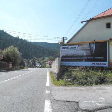 Billboard na prenájom - Staré Hory