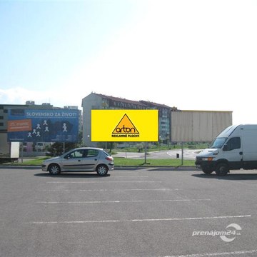 Billboard na prenájom - Zvolen