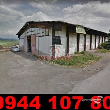 Na prenájom skladová hala - Badín, BB