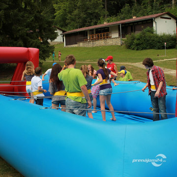 Bungee futbal na prenájom