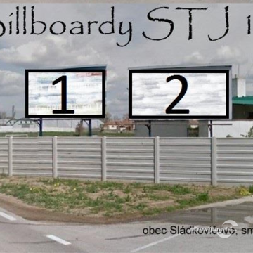 Prenajmeme billboard Sládkovičovo