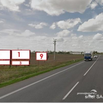 Prenajmeme billboard smer Galanta zo Šale
