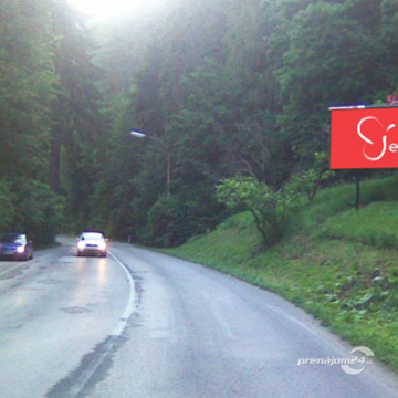 Billboard v Rajeckých Tepliciach na prenájom