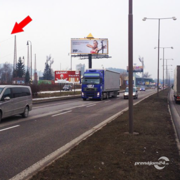 Billboard v Žiline na prenájom