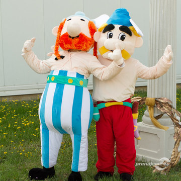 Rozprávkoví maskoti na prenájom - Obelix a Asterix 