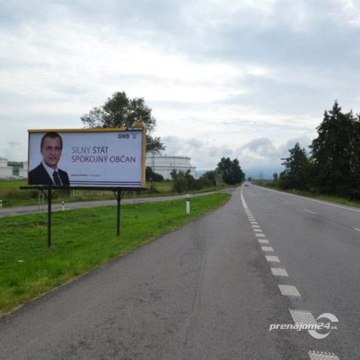 Billboard na prenájom - Tupá
