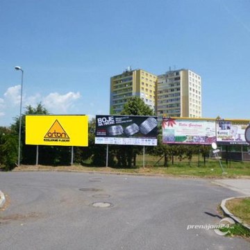 Billboard na prenájom - Levice