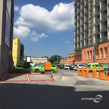 Prenájom parkovacích miest v centre Trenčína