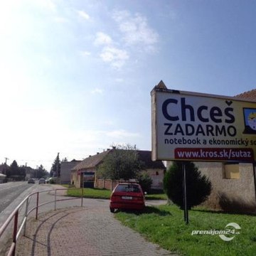 Billboard na prenájom - Považany