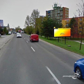Billboard na prenájom - Prievidza