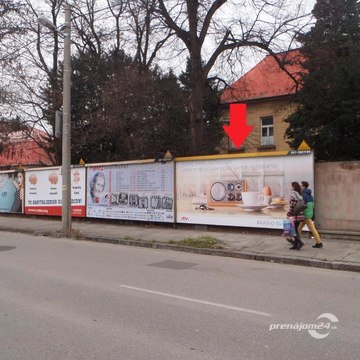 Billboard na prenájom - Trenčín