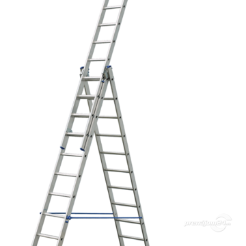 Rebrík trojdielny (3 x 9 priečok) na prenájom 